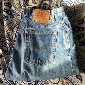 Levi’s 550 jeans!